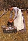 Famous Watering Paintings - Watering the Cows